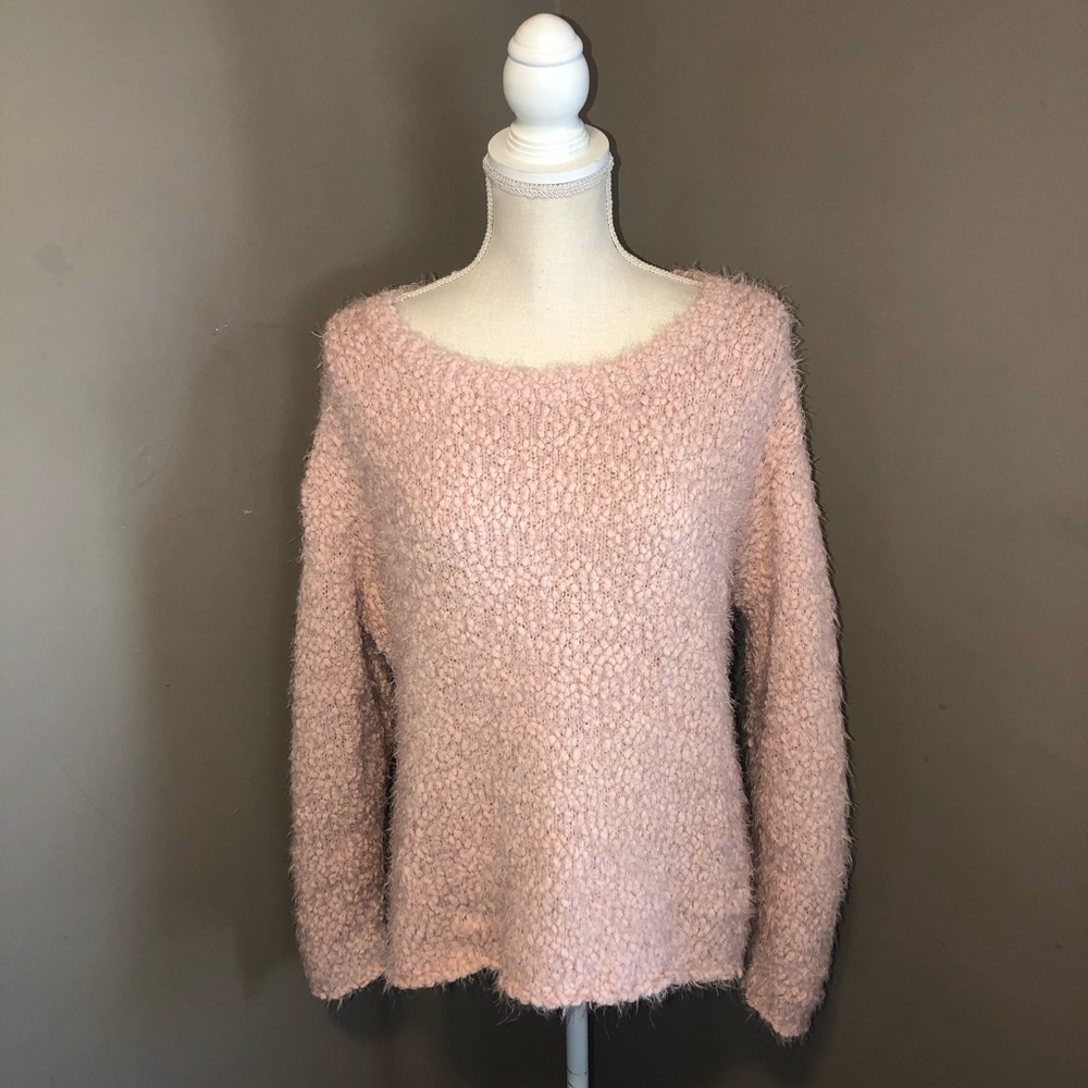 Me to we fuzzy sweater